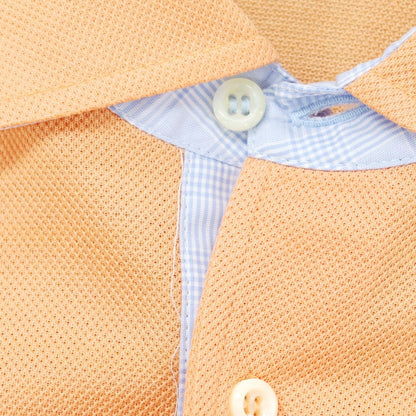 [Used] [Unused] Pal Zileri Cotton Short Sleeve Polo Shirt Light Orange [S] [Condition Rank S] [Men&