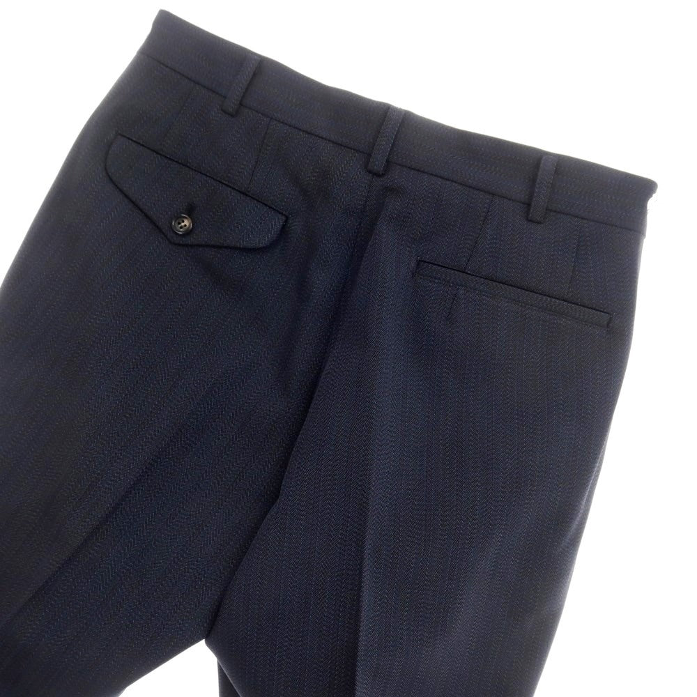 [Used] COMME des GARCONS HOMME DEUX 2023 Autumn/Winter Polyester Striped Dress Slacks Pants Navy [Size M] [NVY] [S/S] [Condition Rank A] [Men&