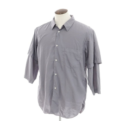 [Used] COMME des GARCONS HOMME DEUX Spring/Summer 2023 polyester casual shirt
 Gray [XL] [Condition Rank A] [Men&