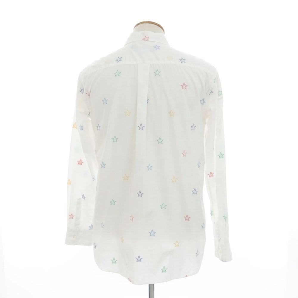 [Used] COMME des GARCONS HOMME DEUX Cotton Regular Collar Casual Shirt White x Multicolor [M] [Condition Rank B] ​​[Men&