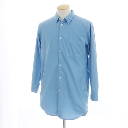 [Used] COMME des GARCONS HOMME PLUS 2022 Autumn/Winter Polyester Long Casual Shirt Light Blue [S] [Condition Rank B] ​​[Men&