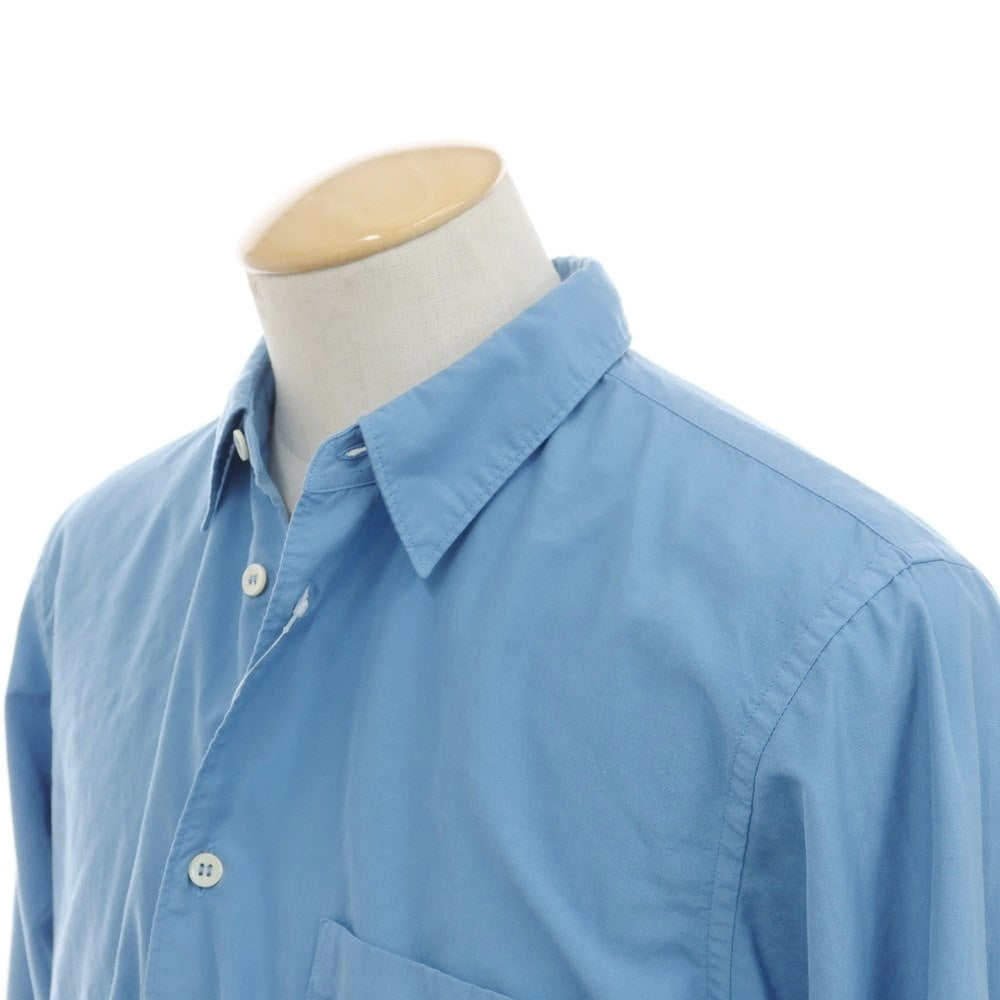 [Used] COMME des GARCONS HOMME PLUS 2022 Autumn/Winter Polyester Long Casual Shirt Light Blue [S] [Condition Rank B] ​​[Men&