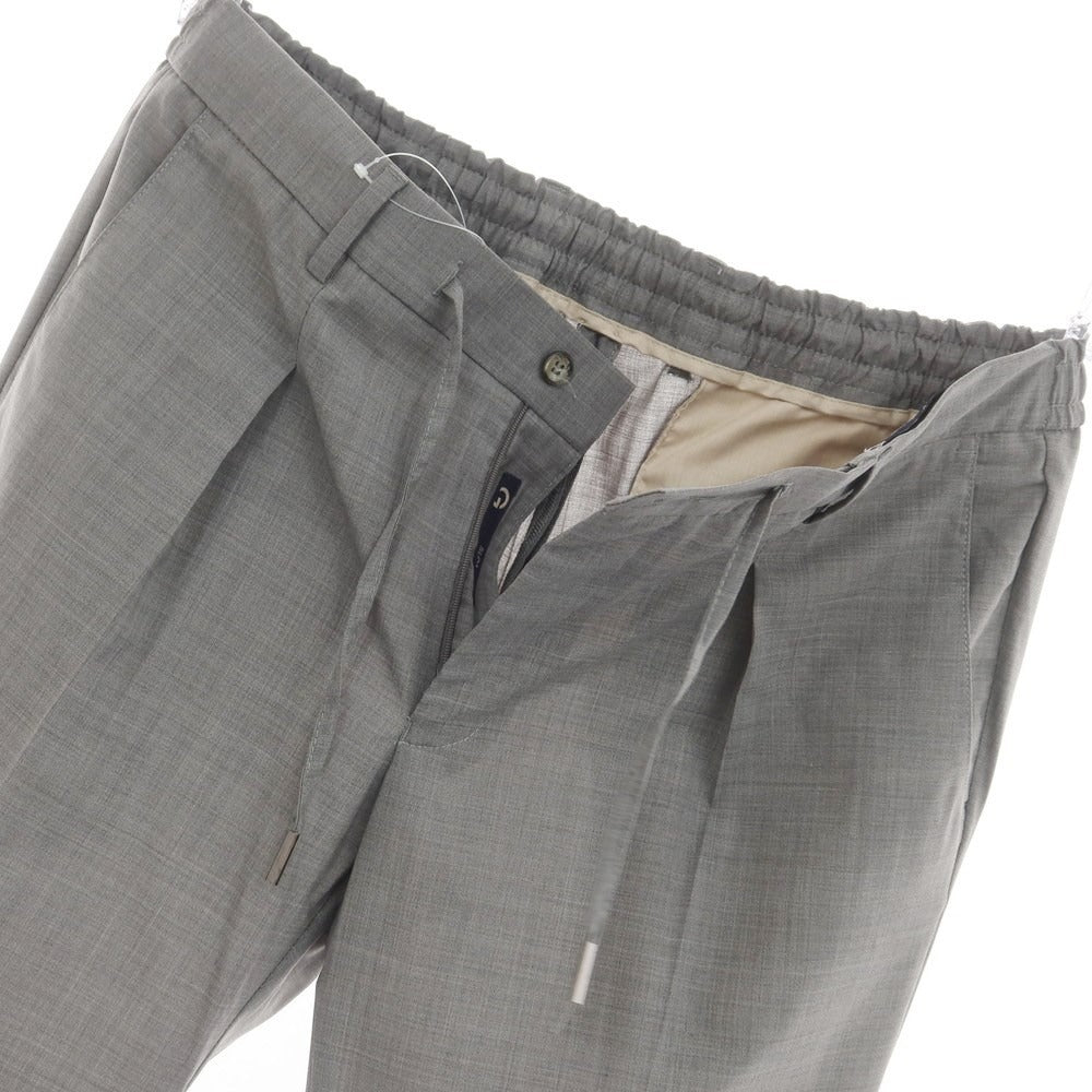 [Used] GERMANO TRAVEL Wool Polyester Casual Slacks Pants, Grey [Size 52] [GRY] [S/S] [Condition Rank A] [Men&