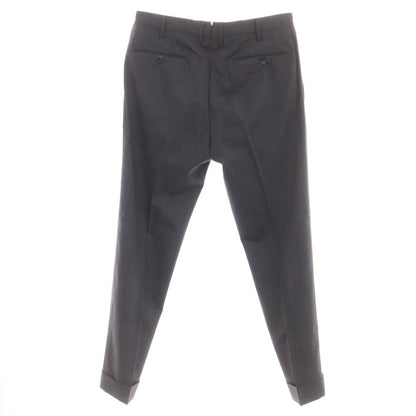 [Used] PT01 Wool Dress Slacks Pants Dark Gray [Size 52] [GRY] [S/S] [Condition Rank D] [Men&