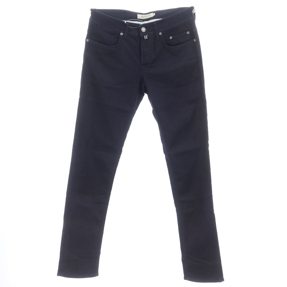 [Used] SIVIGLIA Cotton Polyester 5 Pocket Pants Navy [Size 32] [NVY] [S/S] [Condition Rank C] [Men&