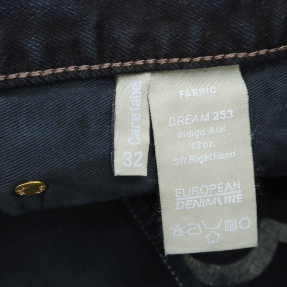 [Used] [Unused] Care label Jeans Denim pants Dark navy [Size 32] [NVY] [S/S/A/W] [Condition rank S] [Men&