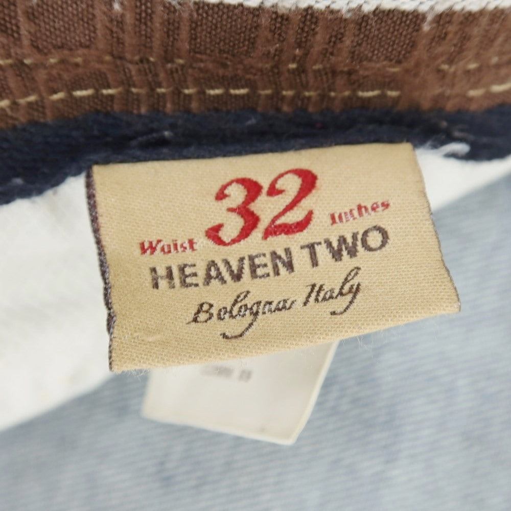 [Used] HEAVEN TWO Jeans Denim Pants Blue [Size 32] [BLU] [S/S/A/W] [Condition Rank D] [Men&