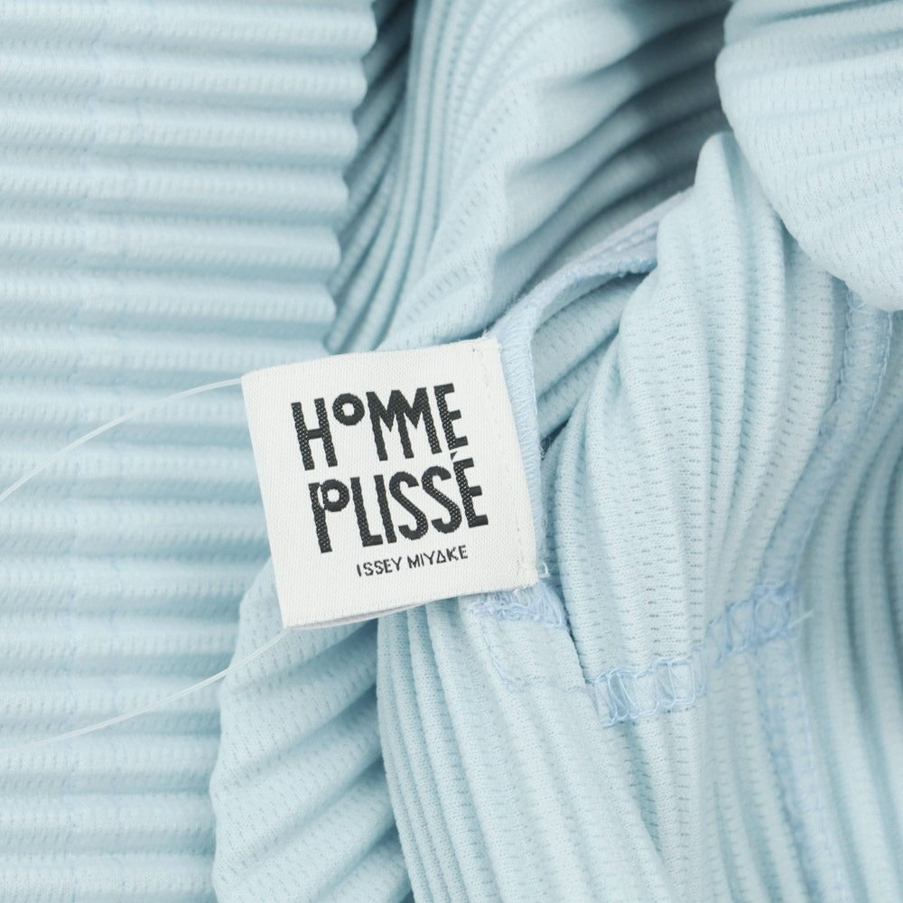 [Used] HOMME PLISSE ISSEY MIYAKE Spring/Summer 2024 Pleated Vest Casual Gilet Light Blue [No size indicated (L)] [BLU] [S/S] [Condition Rank A] [Men&