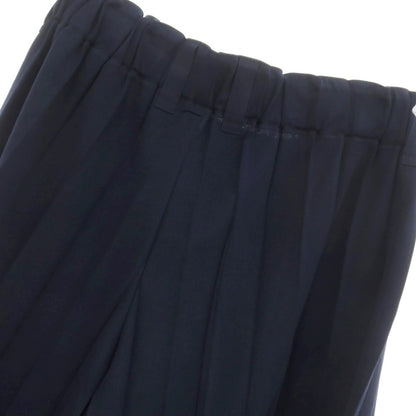 [Used] Homme Plissé Issey Miyake Spring/Summer 2024 Pleated Wide Pants Navy [No description (L size)] [Condition Rank A] [Men&