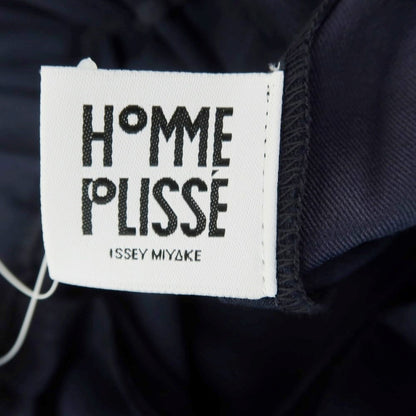 [Used] Homme Plissé Issey Miyake Spring/Summer 2024 Pleated Wide Pants Navy [No description (L size)] [Condition Rank A] [Men&