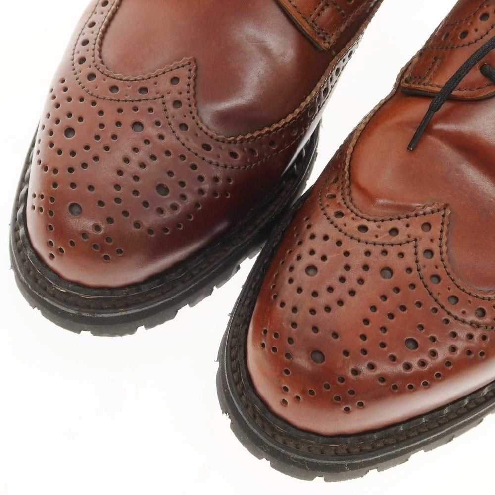 [Used] NEPENTHES Cordovan Wingtip Dress Shoes Brown [6 1/2] [Condition Rank C] [Men&