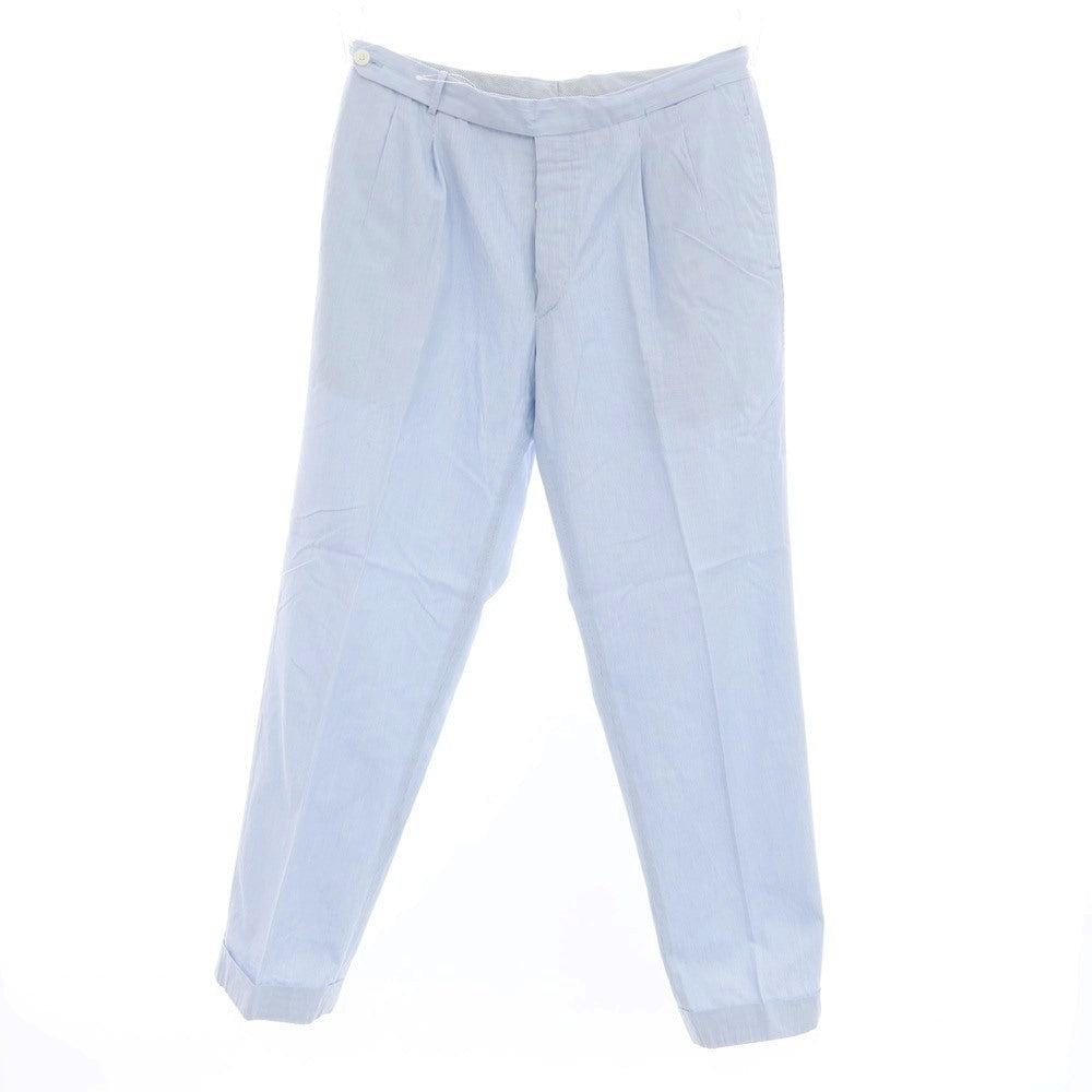 [Used] ROTA Cotton Striped Casual Slacks Pants Light Blue x White [50] [Condition Rank B] ​​[Men&