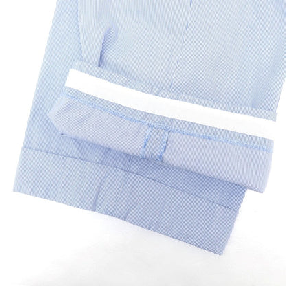 [Used] ROTA Cotton Striped Casual Slacks Pants Light Blue x White [50] [Condition Rank B] ​​[Men&