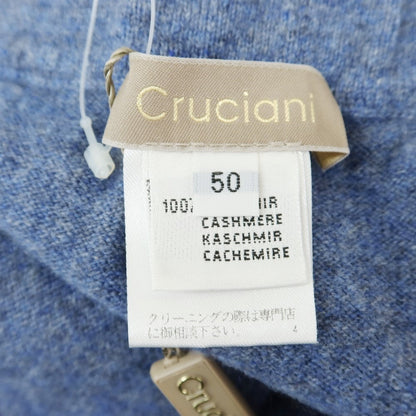 【中古】【未使用】クルチアーニ CRUCIANI カシミヤ ニット イージーパンツ ブルー【サイズ50】【BLU】【A/W】【状態ランクS】【メンズ】