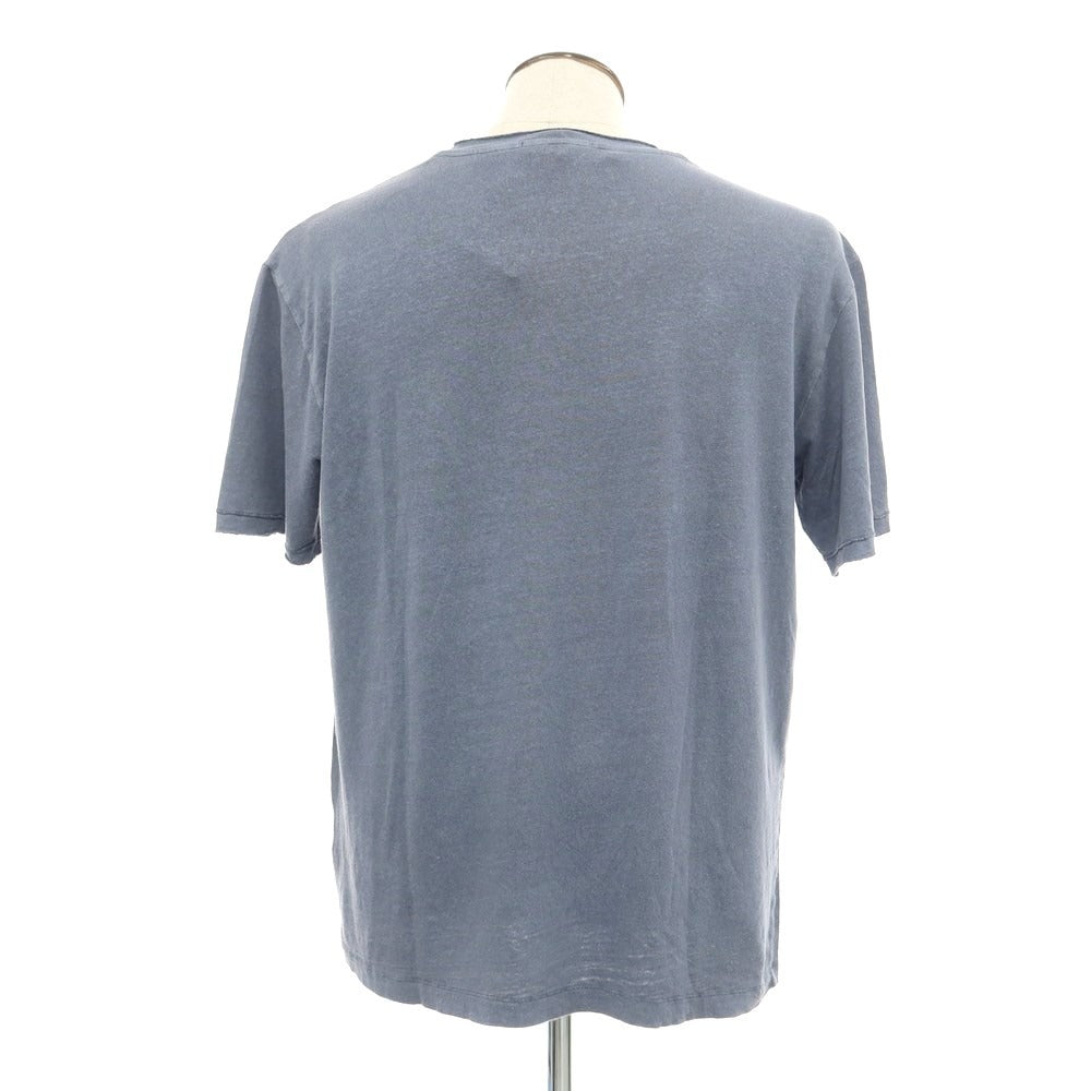 [Used] Daniele Fiesoli DANIELE FIESOLI Linen crew neck short sleeve pullover knit gray [Size XL] [GRY] [S/S] [Condition rank C] [Men&