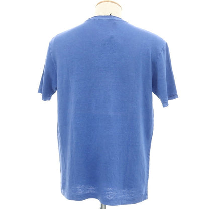 [Used] Daniele Fiesoli DANIELE FIESOLI Linen V-neck short sleeve pullover knit blue [Size S] [BLU] [S/S] [Condition Rank C] [Men&