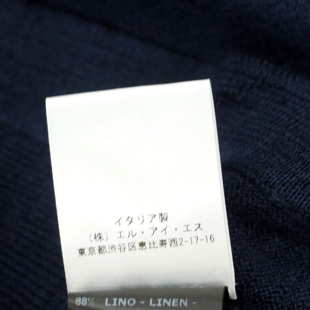 [Used] Drumohr Linen Polyester Cardigan Navy [Size 46] [NVY] [S/S] [Condition Rank B] ​​[Men&