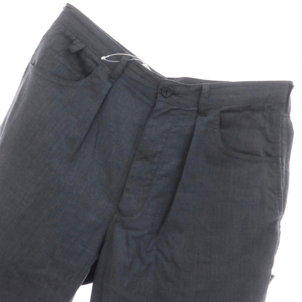 【中古】ブローシュア BROCHURE 1P WOOL SLACKS ウール ワイド カジュアルスラックスパンツ ダークグレー【 M 】【 状態ランクB 】【 メンズ 】
[APD]