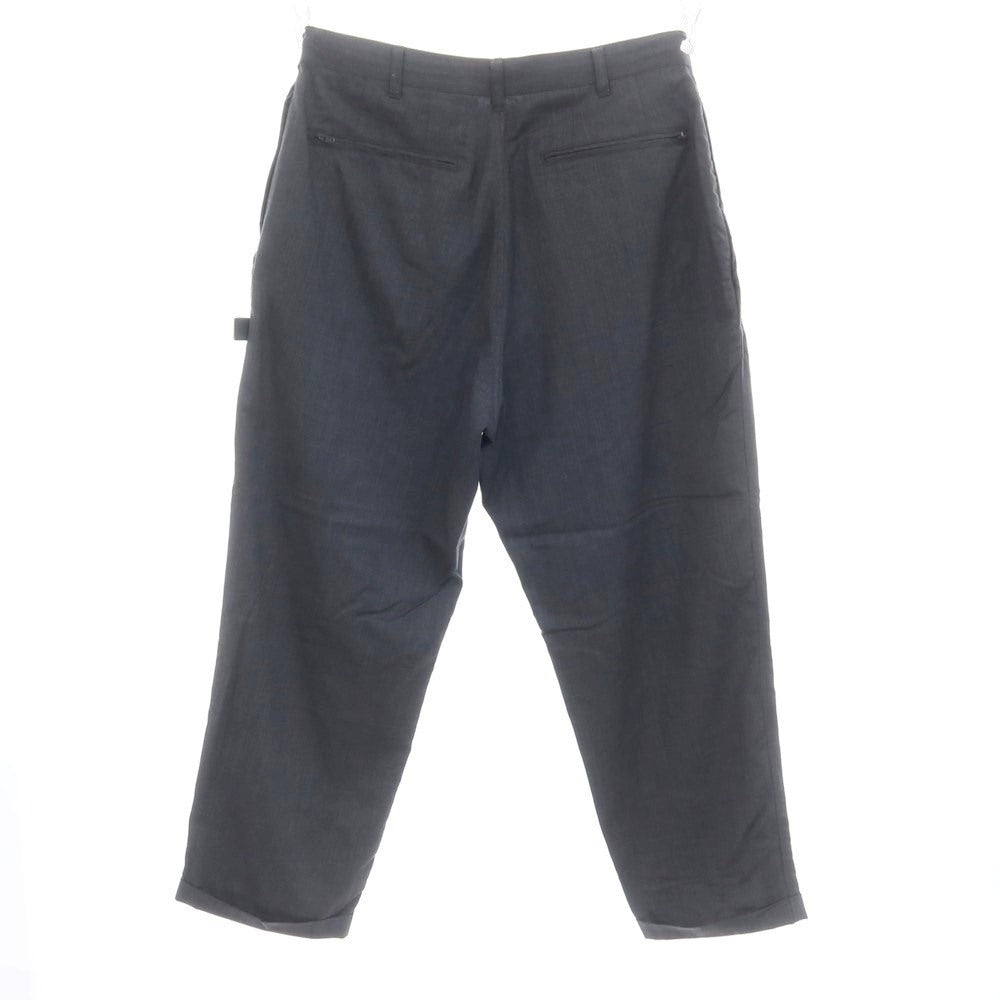 【中古】ブローシュア BROCHURE 1P WOOL SLACKS ウール ワイド カジュアルスラックスパンツ ダークグレー【 M 】【 状態ランクB 】【 メンズ 】
[APD]