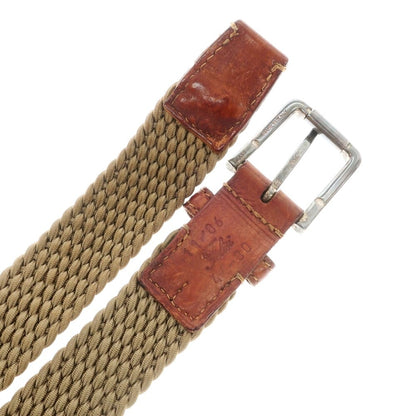 [Used] Felisi Elastic Mesh Belt Dark Beige x Brown [44-80] [Condition Rank C] [Men&