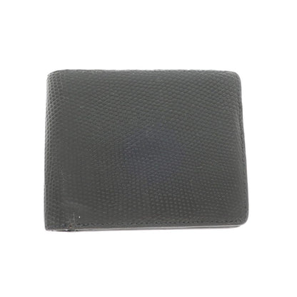 [Used] Camille Fournet Barneys New York custom bi-fold wallet, black [Condition: C] [Men&