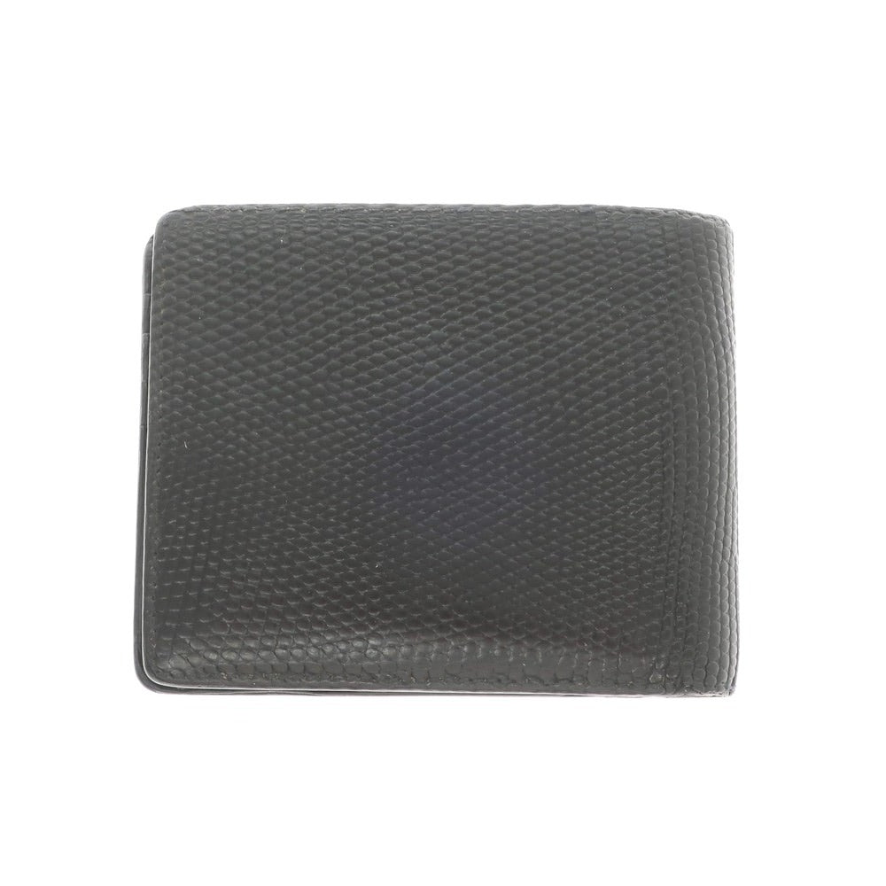 [Used] Camille Fournet Barneys New York custom bi-fold wallet, black [Condition: C] [Men&