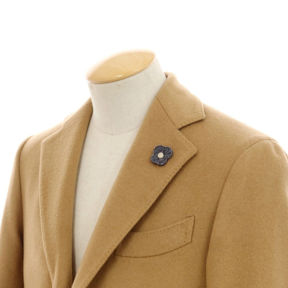 LARDINI　キャメル チェスターコート　サイズ42 LARDINI キャメルチェスターコート 42サイズ LARDINI キャメル