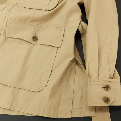 [Used] RAINMAKER Cotton Linen Safari Jacket Beige [Size 46] [BEI] [S/S] [Condition Rank C] [Men&