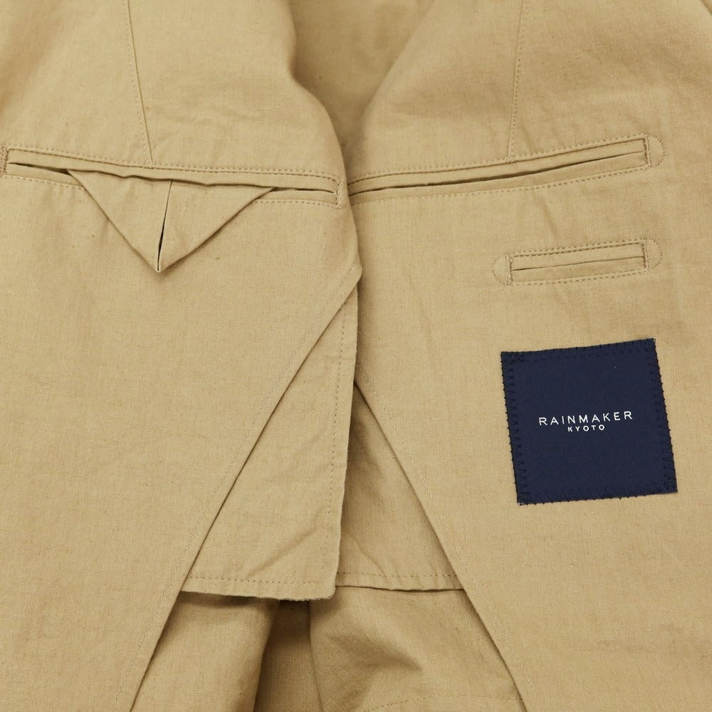 [Used] RAINMAKER Cotton Linen Safari Jacket Beige [Size 46] [BEI] [S/S] [Condition Rank C] [Men&