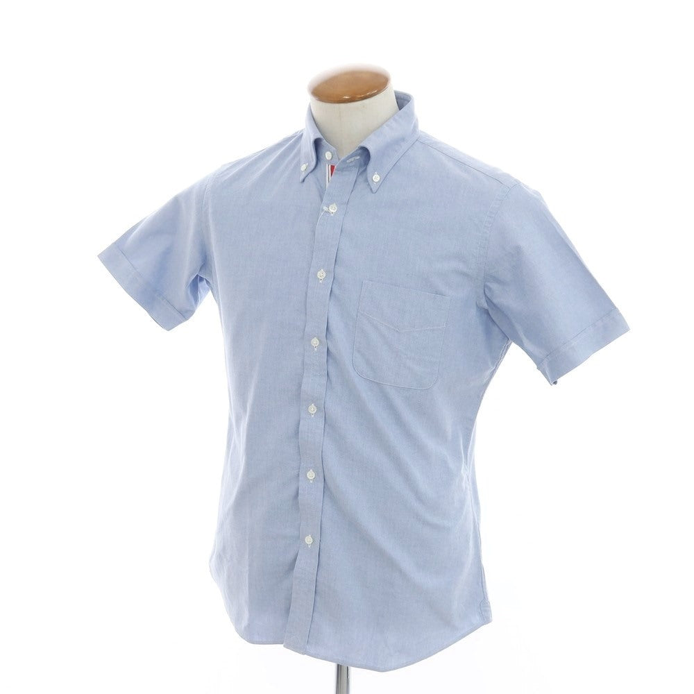 [Used] TOMORROWLAND Oxford cotton short sleeve BD shirt, light blue [M] [Condition rank B] ​​[Men&