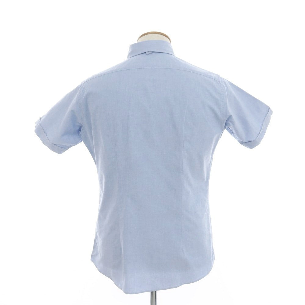 [Used] TOMORROWLAND Oxford cotton short sleeve BD shirt, light blue [M] [Condition rank B] ​​[Men&