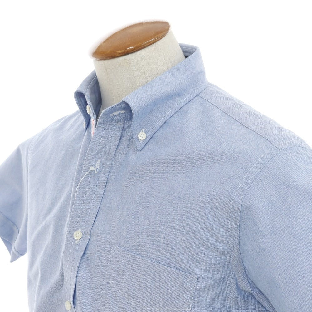 [Used] TOMORROWLAND Oxford cotton short sleeve BD shirt, light blue [M] [Condition rank B] ​​[Men&