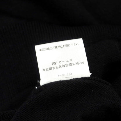 [Used] International Gallery BEAMS Cotton V-neck pullover knit Black [Size M] [BLK] [S/S] [Condition Rank B] ​​[Men&