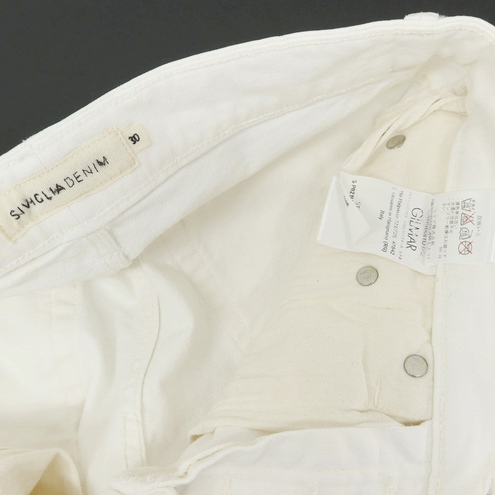 [Used] SIVIGLIA Cotton Jeans Denim Pants Off-White [30] [Condition Rank B] ​​[Men&