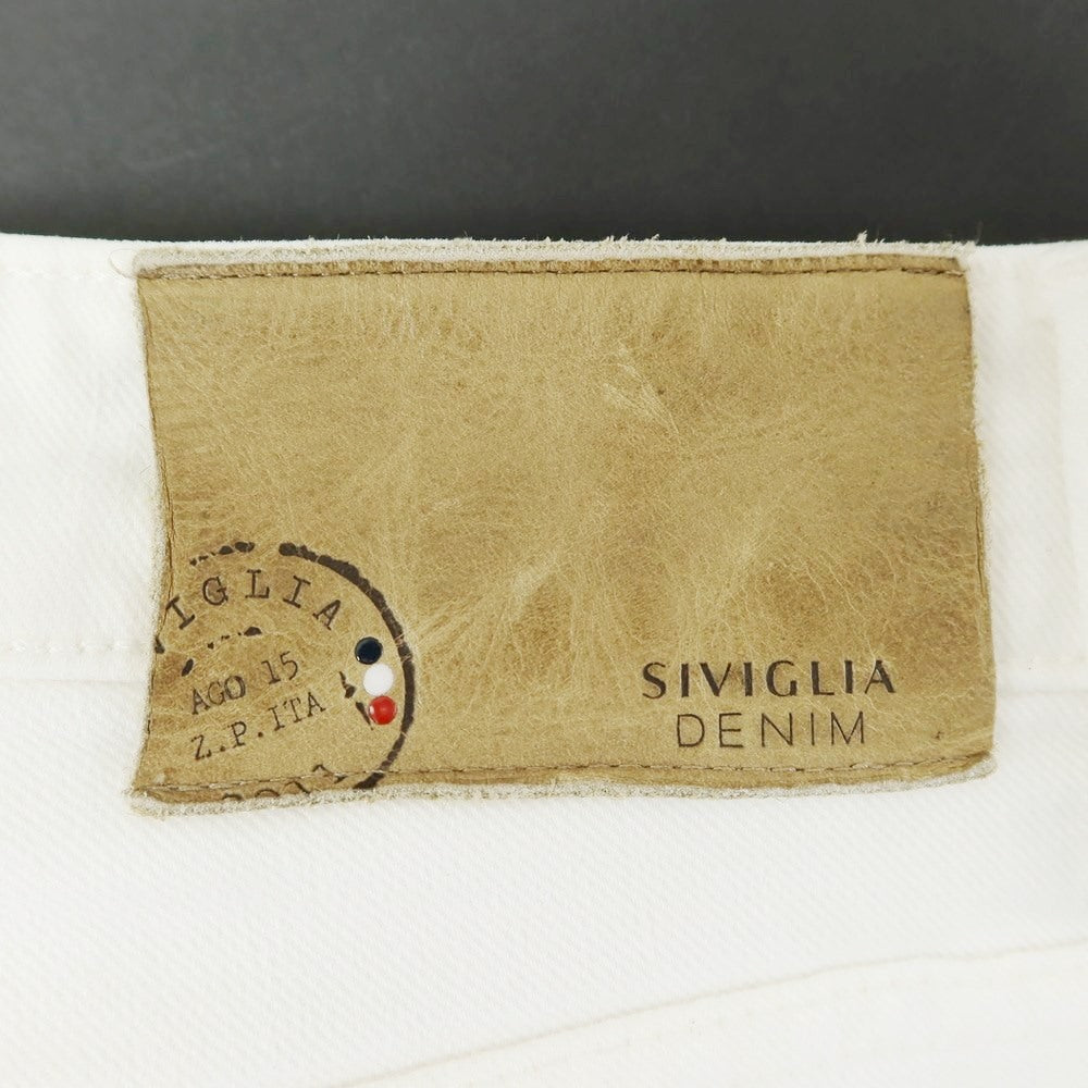 [Used] SIVIGLIA Cotton Jeans Denim Pants Off-White [30] [Condition Rank B] ​​[Men&