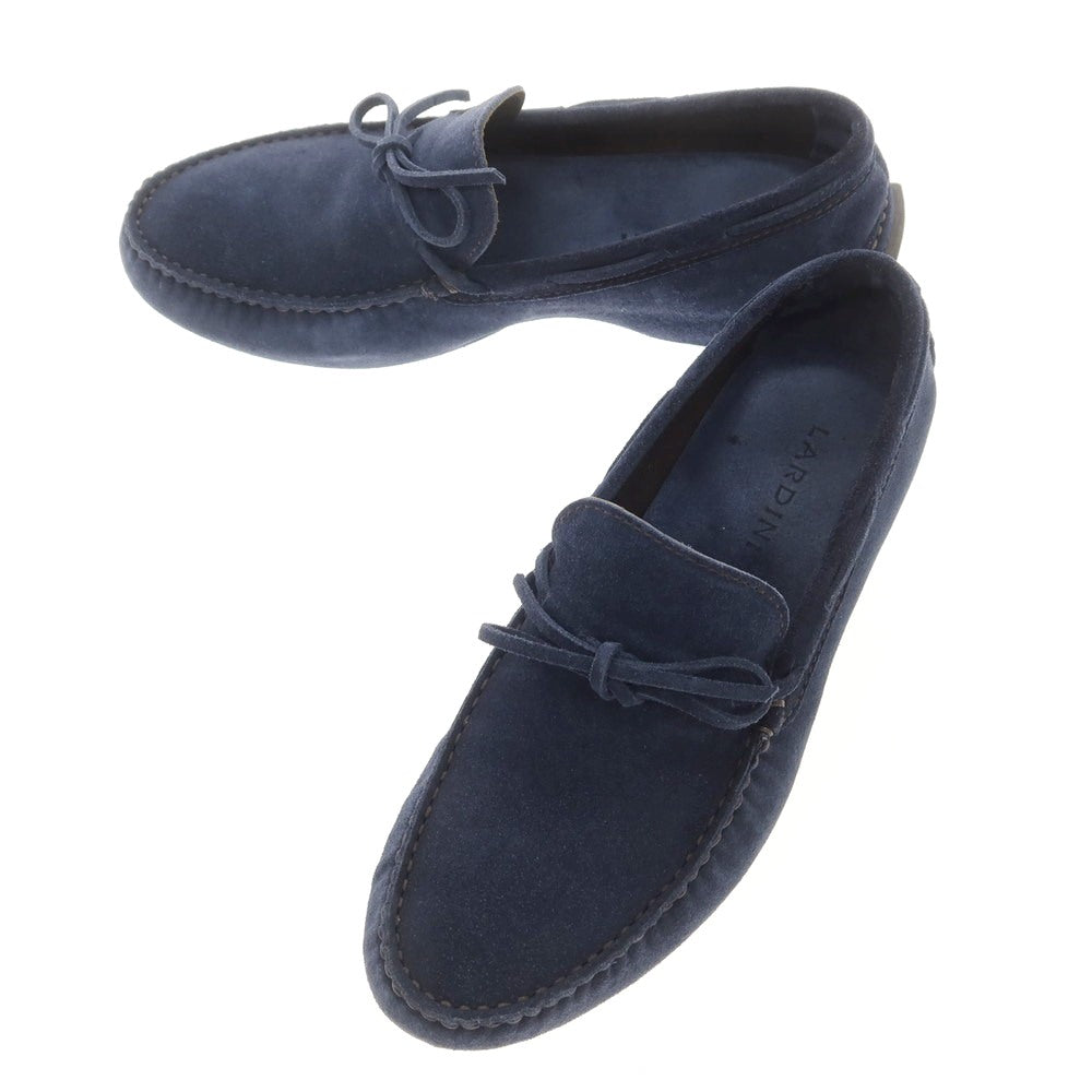 [Used] LARDINI Suede Driving Shoes Navy [5] [Condition Rank C] [Men&