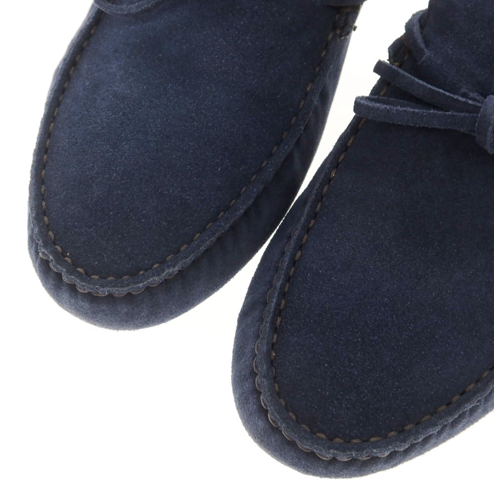 [Used] LARDINI Suede Driving Shoes Navy [5] [Condition Rank C] [Men&