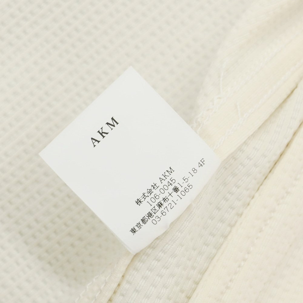 [Used] AKM AKM Polyester Soccer Work Jacket Off-White [Size S] [WHT] [S/S] [Condition Rank A] [Men&