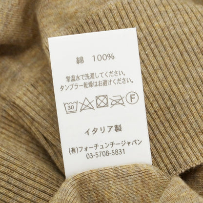 [Used] GICIPI Cotton Crew Neck Pullover Knit Beige x Gray [Size 3] [BEI] [S/S] [Condition Rank B] ​​[Men&