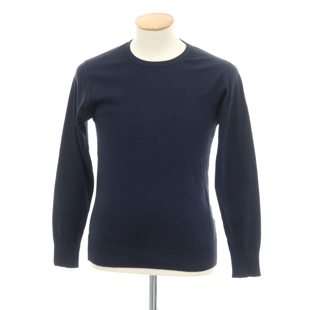 [Used] GICIPI Cotton Crew Neck Pullover Knit Navy [Size 3] [NVY] [S/S] [Condition Rank B] ​​[Men&