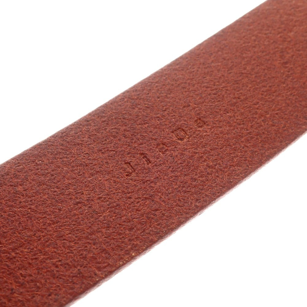 [Used] Jieda Leather Belt Red Brown [Condition Rank B] ​​[Men&