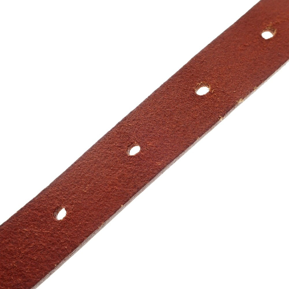 [Used] Jieda Leather Belt Red Brown [Condition Rank B] ​​[Men&