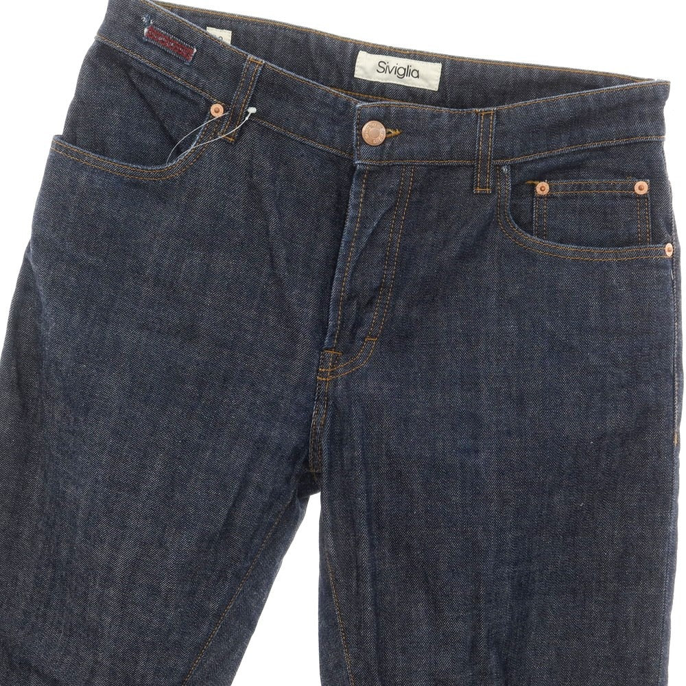 [Used] SIVIGLIA One-wash Denim Pants Jeans Navy [32] [Condition Rank B] ​​[Men&