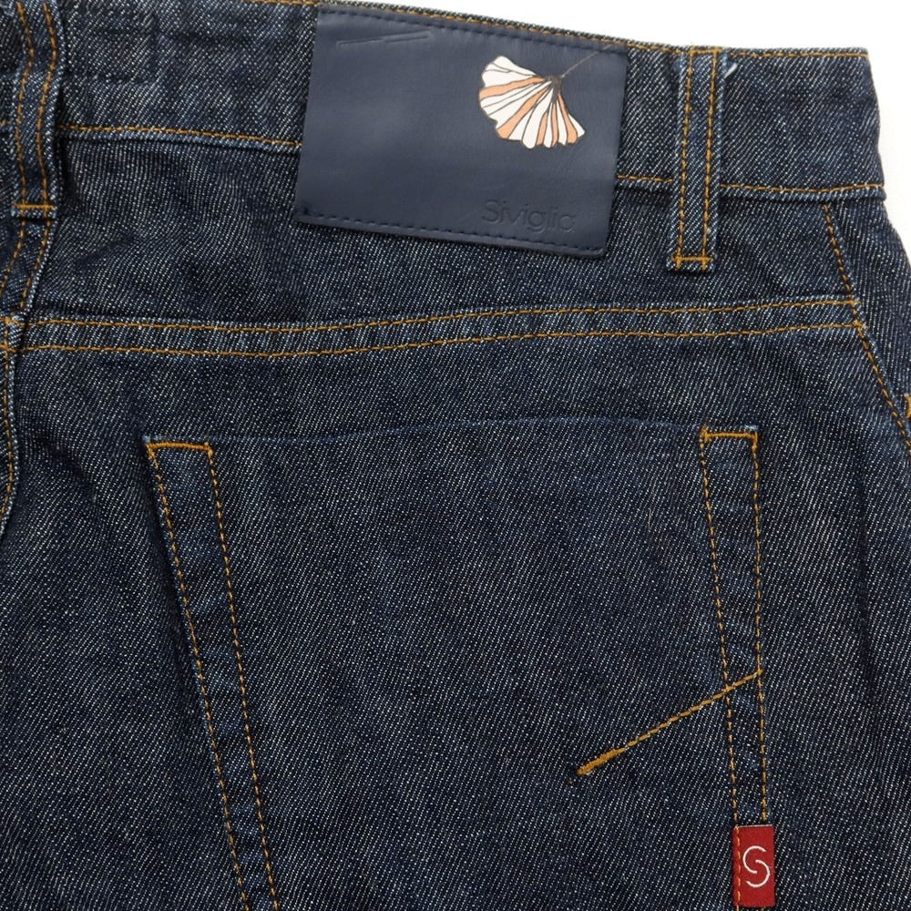 [Used] SIVIGLIA One-wash Denim Pants Jeans Navy [32] [Condition Rank B] ​​[Men&