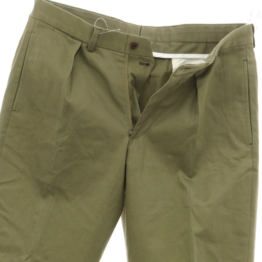 [Used] Southwick Twill Cotton Casual Slacks Pants Olive Green [32] [Condition Rank B] ​​[Men&