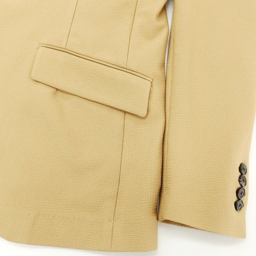 [Used] 1piu1uguale3 Stretch polyester 2-button suit Yellow ocher [IV/V (S/M)] [Condition rank A] [Men&