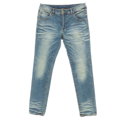 [Used] 1piu1uguale3 Stretch Denim Pants Jeans Blue [V (L)] [Condition Rank A] [Men&