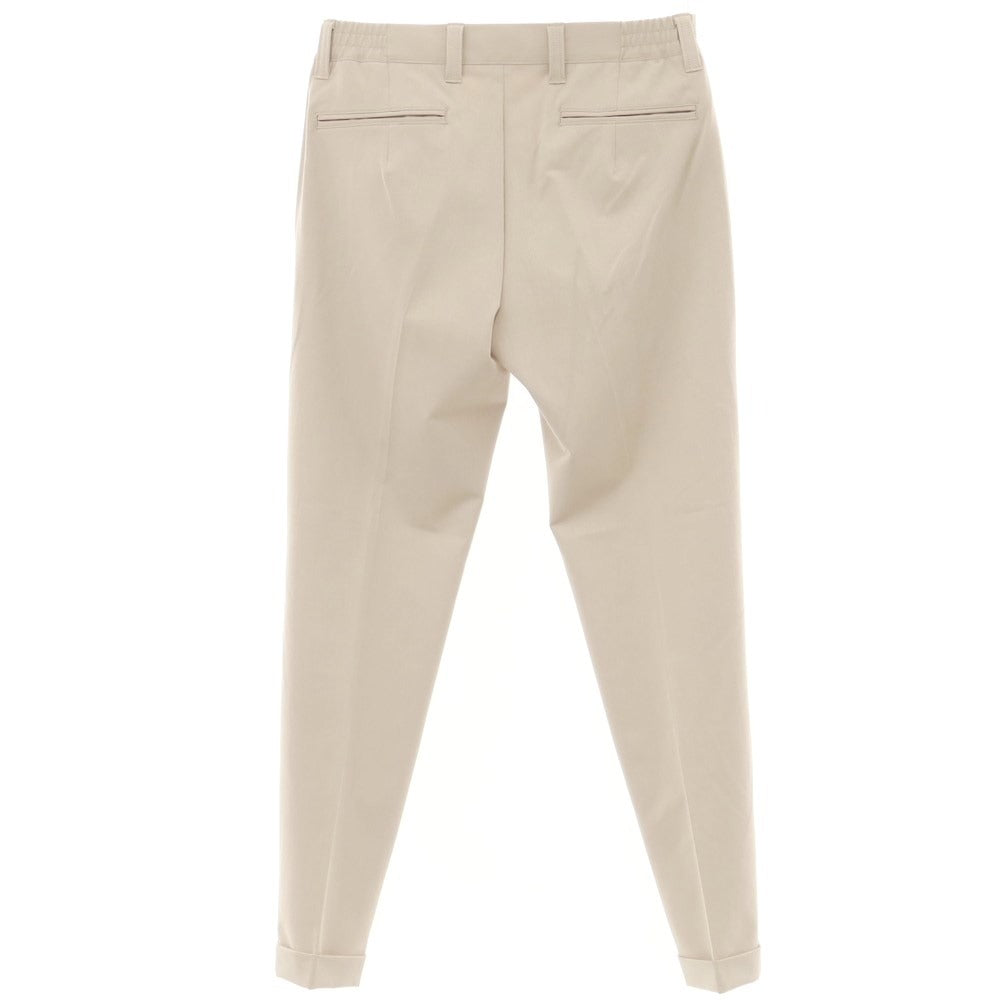 [Used] 1piu1uguale3 Polyester rayon jersey slacks, beige [IV (M)] [Condition rank A] [Men&