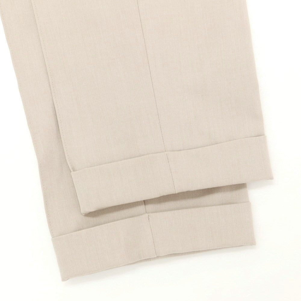 [Used] 1piu1uguale3 Polyester rayon jersey slacks, beige [IV (M)] [Condition rank A] [Men&