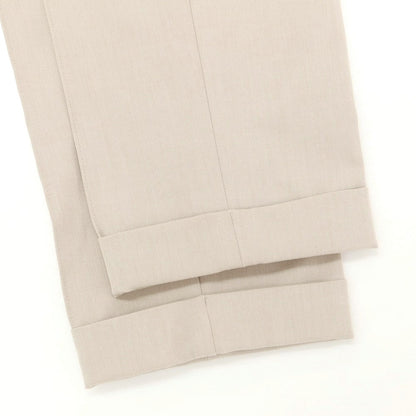 [Used] 1piu1uguale3 Polyester rayon jersey slacks, beige [IV (M)] [Condition rank A] [Men&